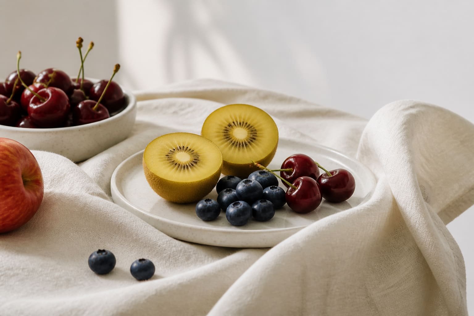 Fresh premium fruit still-life