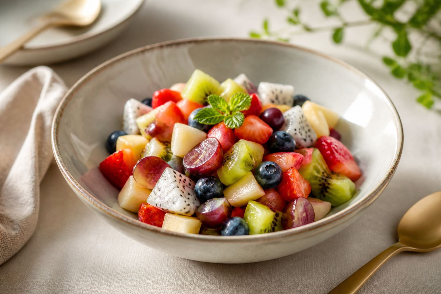 Fresh fruit salad